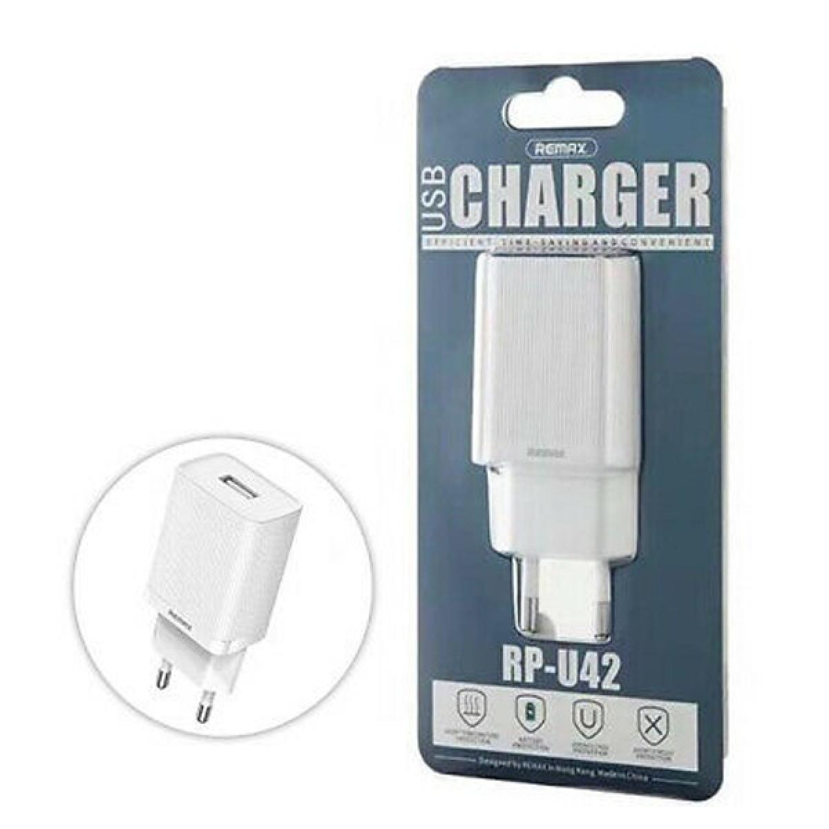 Remax RP-U42 Single USB 2.1A Charger Remax RP-U42 Single USB 2.1A Charger